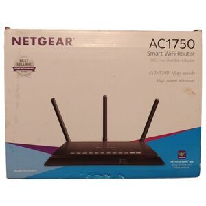 Netgear AC1750 R6400-100NAS 1300 Mbps Dual Band WiFi New OB Wireless Router